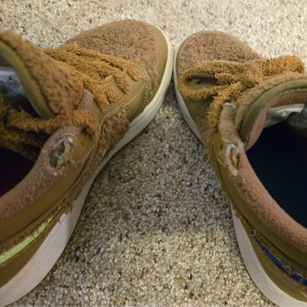 Nike Air Jordan 1 Low‎ Utility GS Teddy Bear size 4Y - Picture 7 of 8